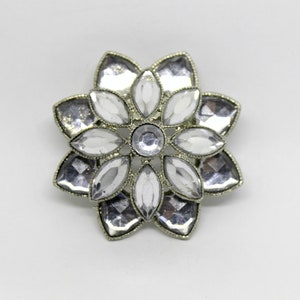 VTG BROOCH flower 70's image 1