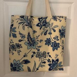 Heavy Cotton Market Bag: Reusable Grocery Tote, Durable Handles image 1