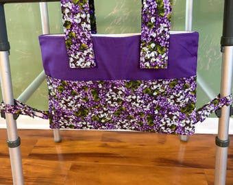 Walker Tote Bag: Adjustable Storage with Pockets