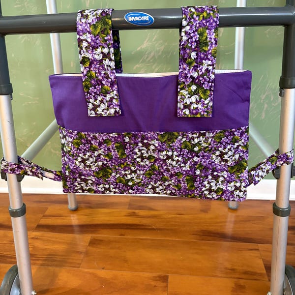 Walker Tote Bag: Adjustable Storage with Pockets