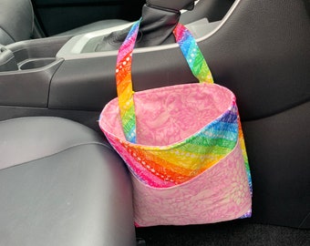 Car Trash Bag Organizer: Headrest or Gear Shift Mount