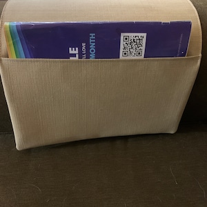 Armchair organizer, armrest organizer, remote control holder, 5 pocket chair organizer, sofa remote holder, great gift.