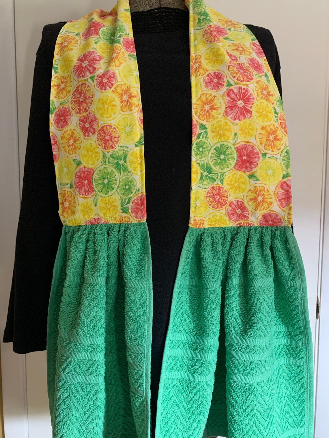 Spring Kitchen Scarf Kitchen Towel Kitchen Boa Neck Towel Etsy