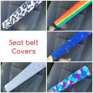 Reversible Padded Seat Belt Cover: Cushioned Comfort