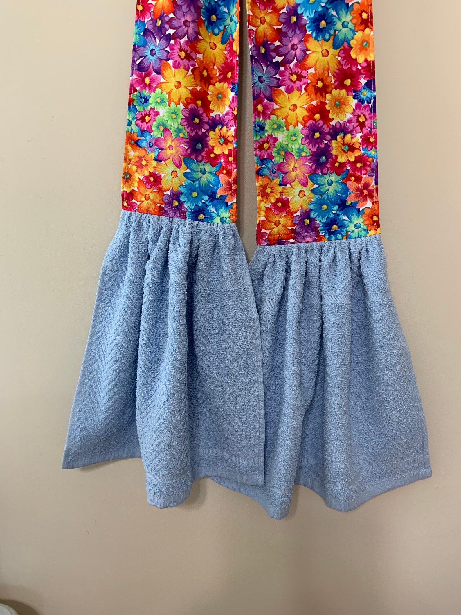 Spring Kitchen Scarf Kitchen Towel Kitchen Boa Neck Towel Etsy