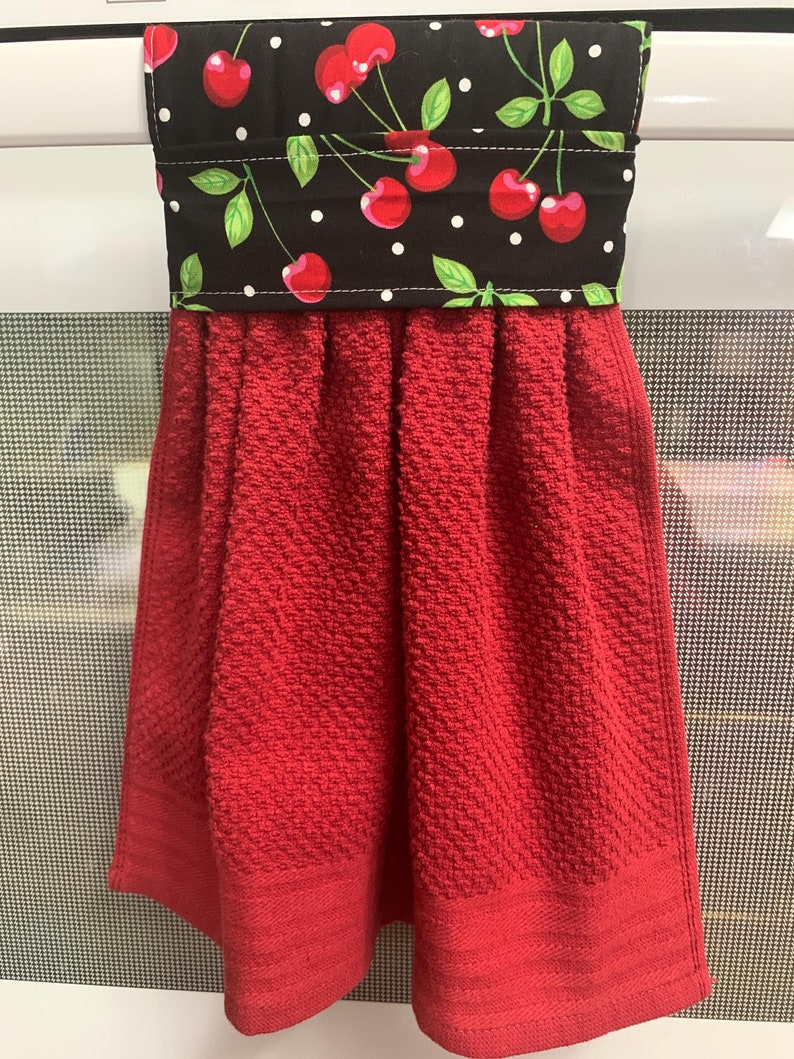Hanging Wrap Terry Dish Towel - Thumbnail 2