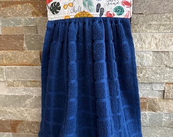 Hanging Terry Dish Towel: Variety of  Prints, Snap Closure