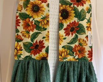 Kitchen Boa, Kitchen Towel, Kitchen Scarf, Neck Towel, Dish Towel, Dish Boa, Tea Towel, Boa Style Towel, Baker&#39;s Boa, Towel Scarf