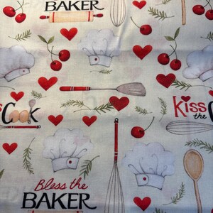 Kitchen Boa: Toallas de cuello con estampados variados, regalo de panadero Kiss the Cook