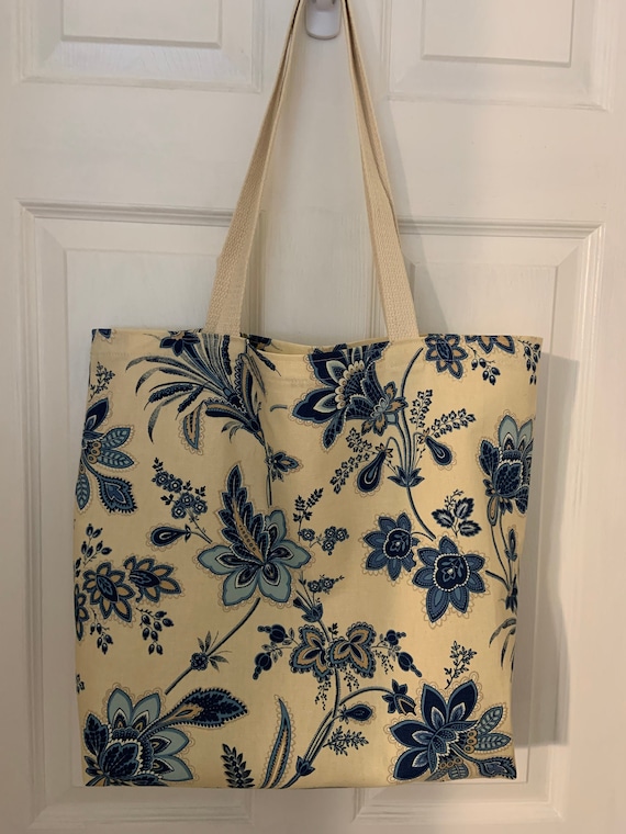 Heavy Cotton Market Bag: Reusable Grocery Tote, Durable Handles