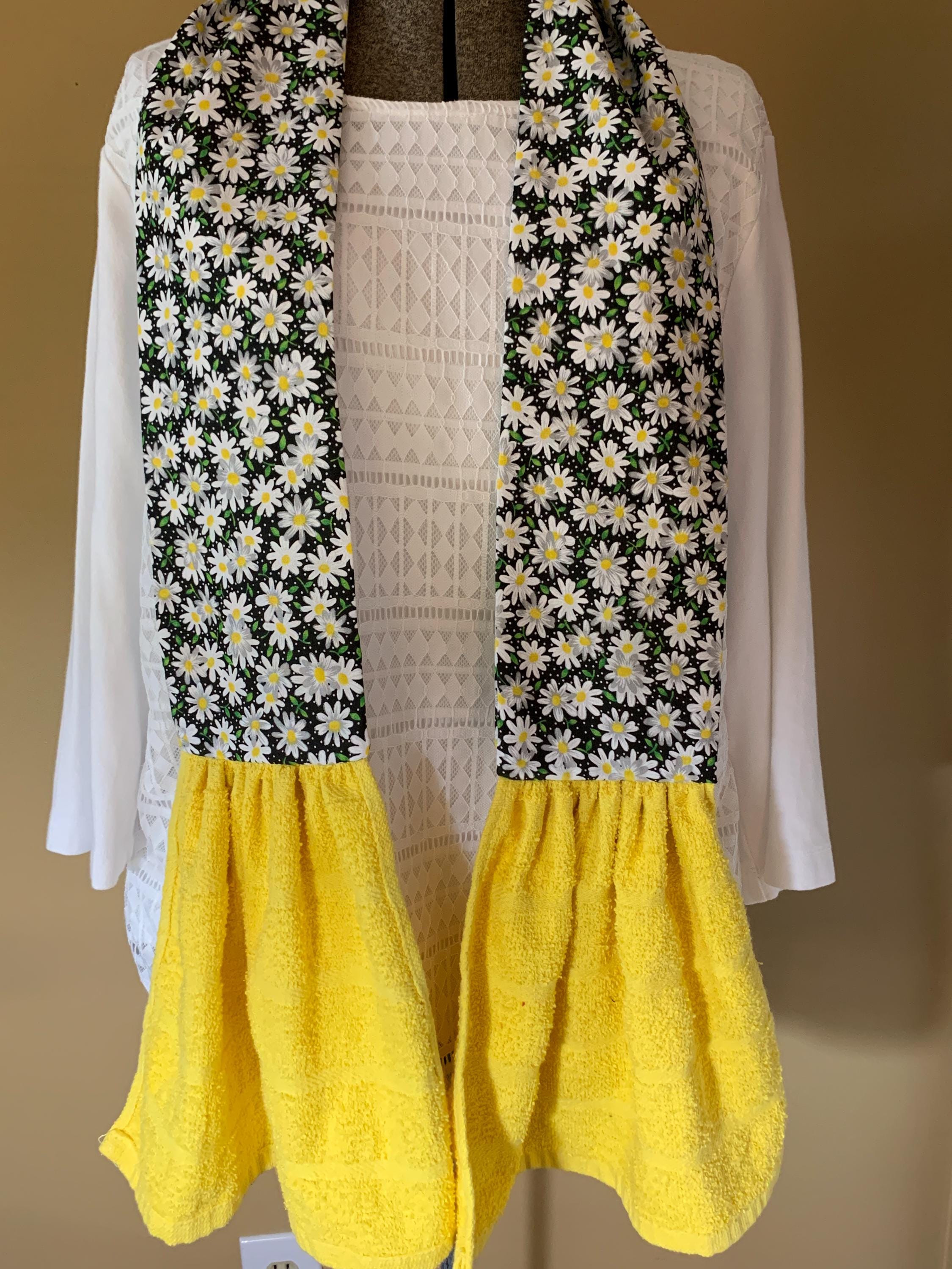 Kitchen Boa, Kitchen Towel, Kitchen Scarf, Neck Towel, Gift towel, Dish Boa, Tea Towel, Boa Style Towel, Baker's Boa, Housewarming gift