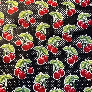 Kitchen Boa: Toallas de cuello con estampados variados, regalo de panadero Cherry w dots