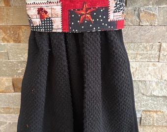 Hanging Terry Oven Towel: Variety of Prints, Easy Attach