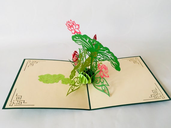 Grußkarte 3D-Klappkarten Pop-up Karten Rosenstrauß Glückwunschkarte