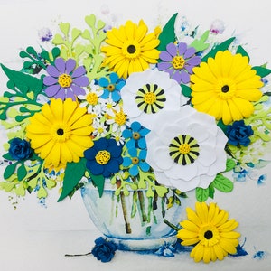 Vaso di fiori, mappa 3D