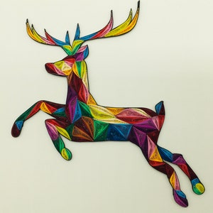 Cervo, carta quilling