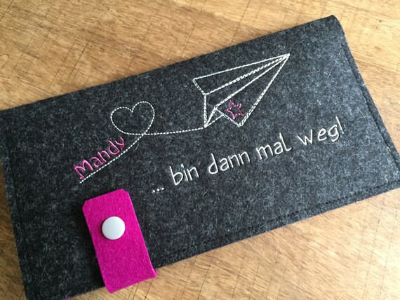 Travel Case - Document Folder Paper Airplane