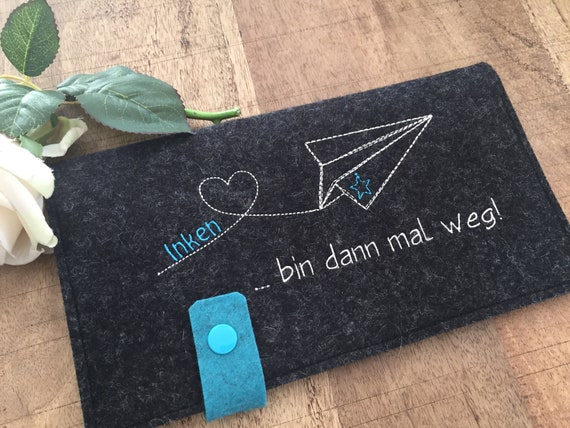 Travel case - travel organizer - paper airplane