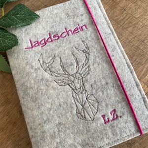 Etui für Jäger/innen - Umschlag für Jagdschein