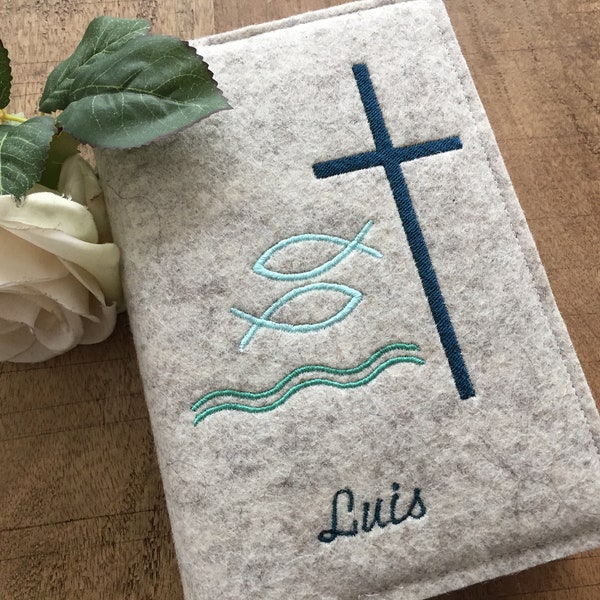 God's praise cover made of wool felt for communion / felt cover for God's praise