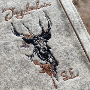 Etui für Jäger - Umschlag für Jagdschein
