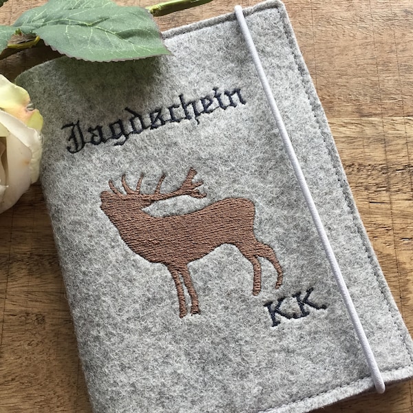 Etui für Jäger - Umschlag für Jagdschein