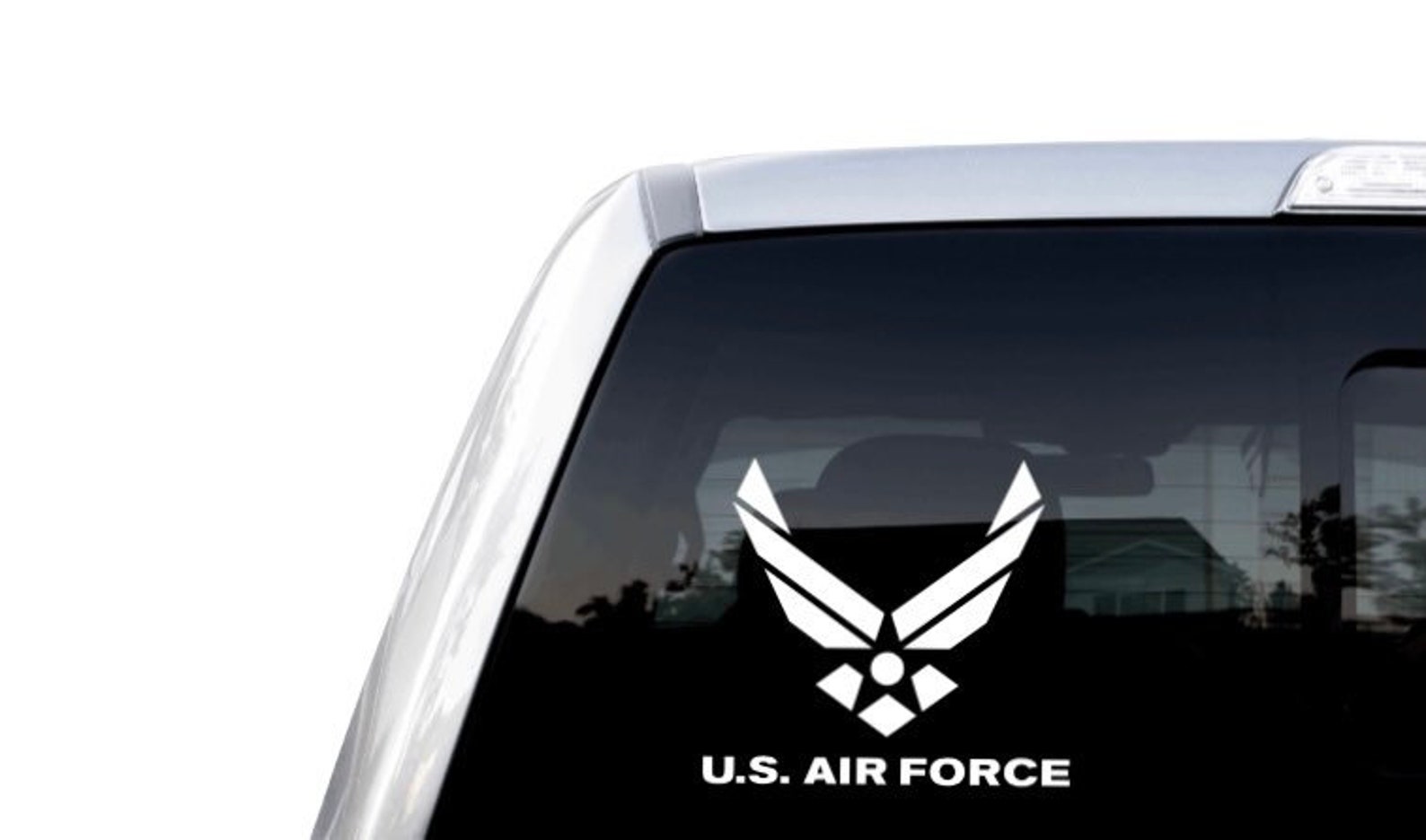 Air Force Car Decal Air Force Logo Air Force Decal Air Etsy