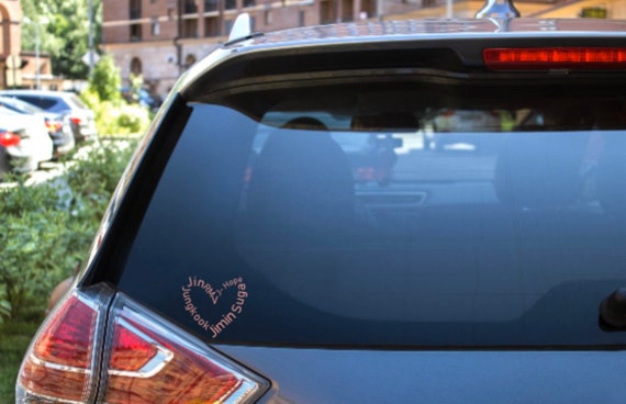 bts car decals