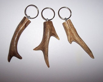 Keychain from Horn of Deer