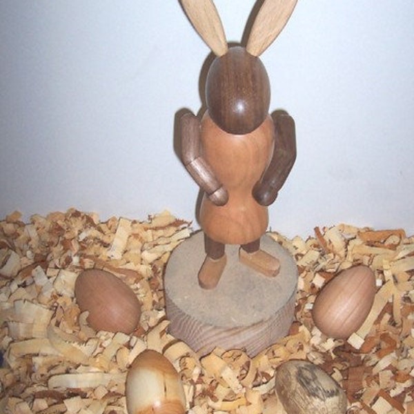 Gedrechselter Osterhase