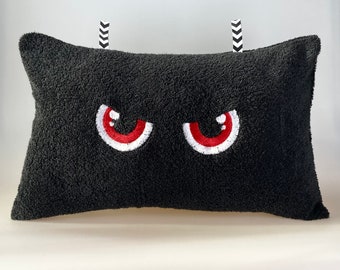 Bathtub pillow - beach pillow "Evil face"