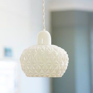 Fancy Round Ceramic Pendant Light