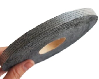 Single-Side Fusible Straight Grained Tape Web, 12 mm Wide, Approximately 150meters, Choice of Colours