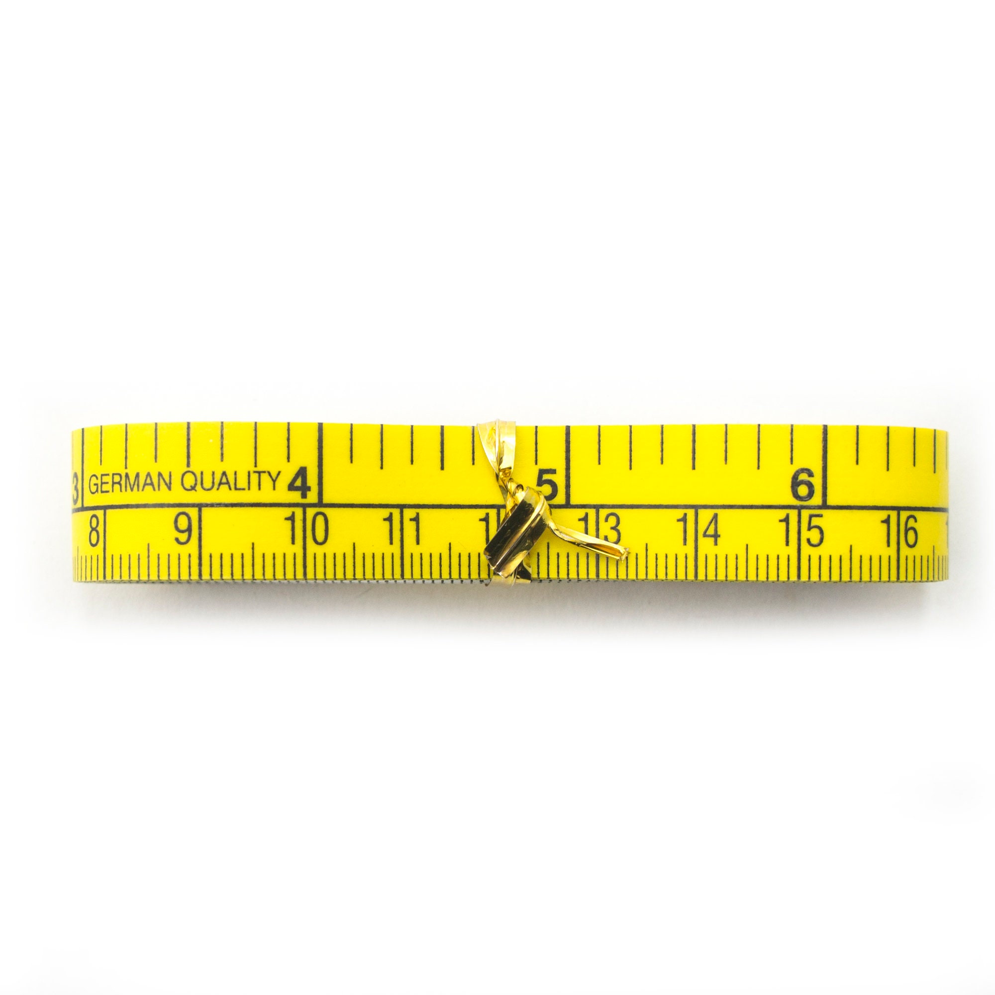 Professional Tailors Tape Measure with snap fastener. Sewing, crafts. 60  in/150