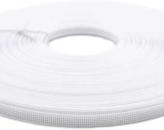 A Roll of “Sew –in” Rigid Boning, Thin, 8mm Width, Appx 50 Meters (White)