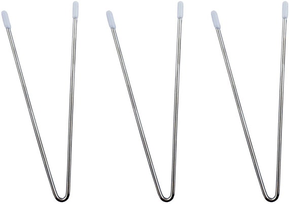 3 Pieces of Metal V Wires for Bra Corset 4 Inch