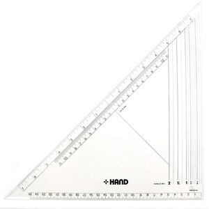 HAND® Zestaw kątowników kombinowanych - 25 cm x 14 cali
