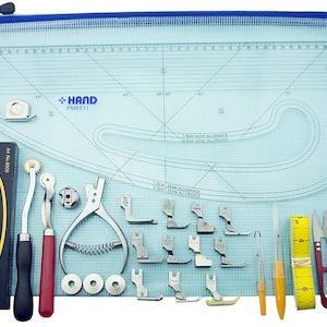 HAND® Design & Pattern Making Pack for Students Plus Starter Sewing Feet Set