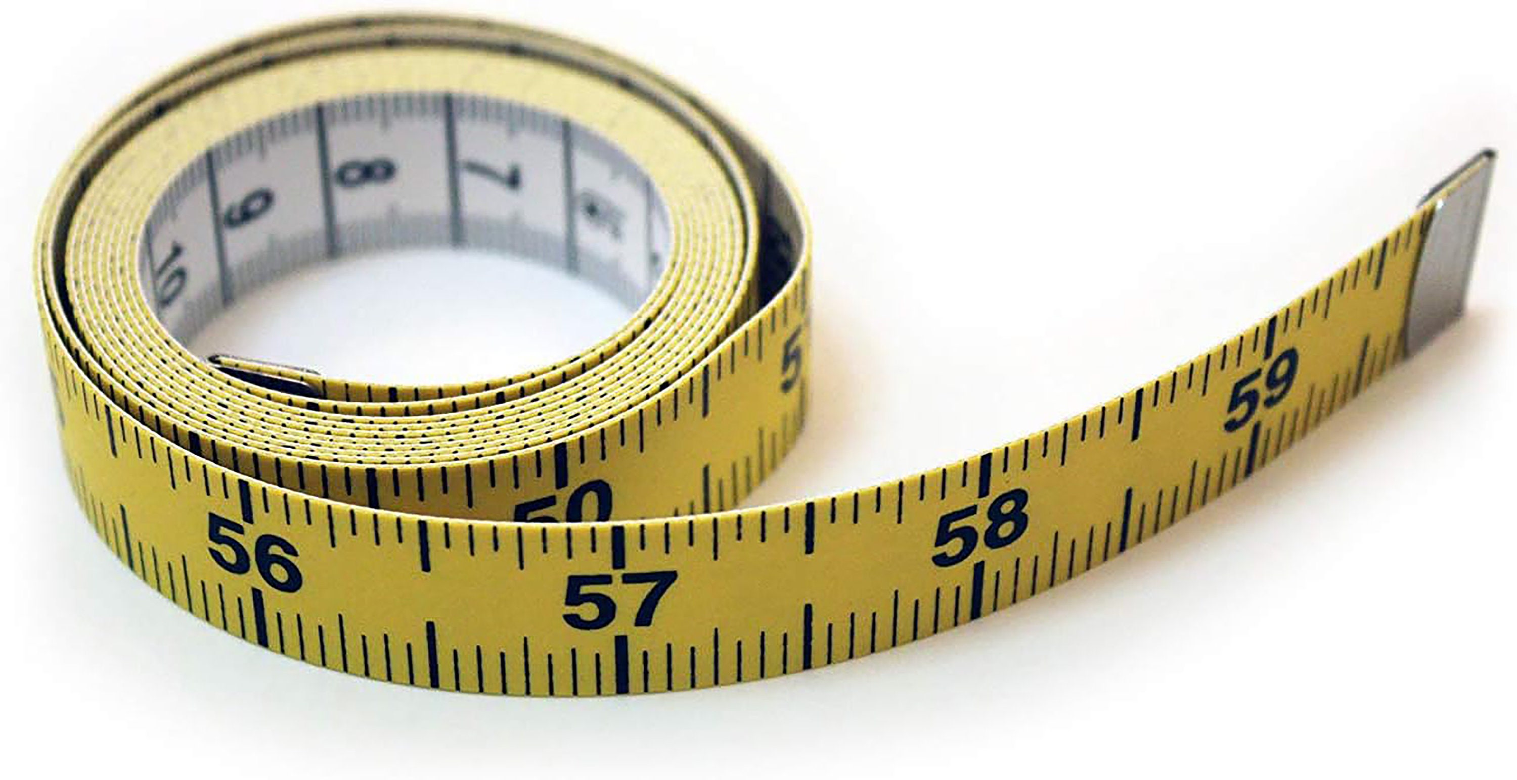 Cloth Tape Measurer 1 Yard in Yellow, or White Cloth Fabric Woven Ready to  Add to Your Collage Measuring Tape Meter Rusty 