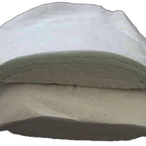 Style 002 Extra Thick Wadded Shoulder Pads 35-40mm Thickness, White– 2 Pairs