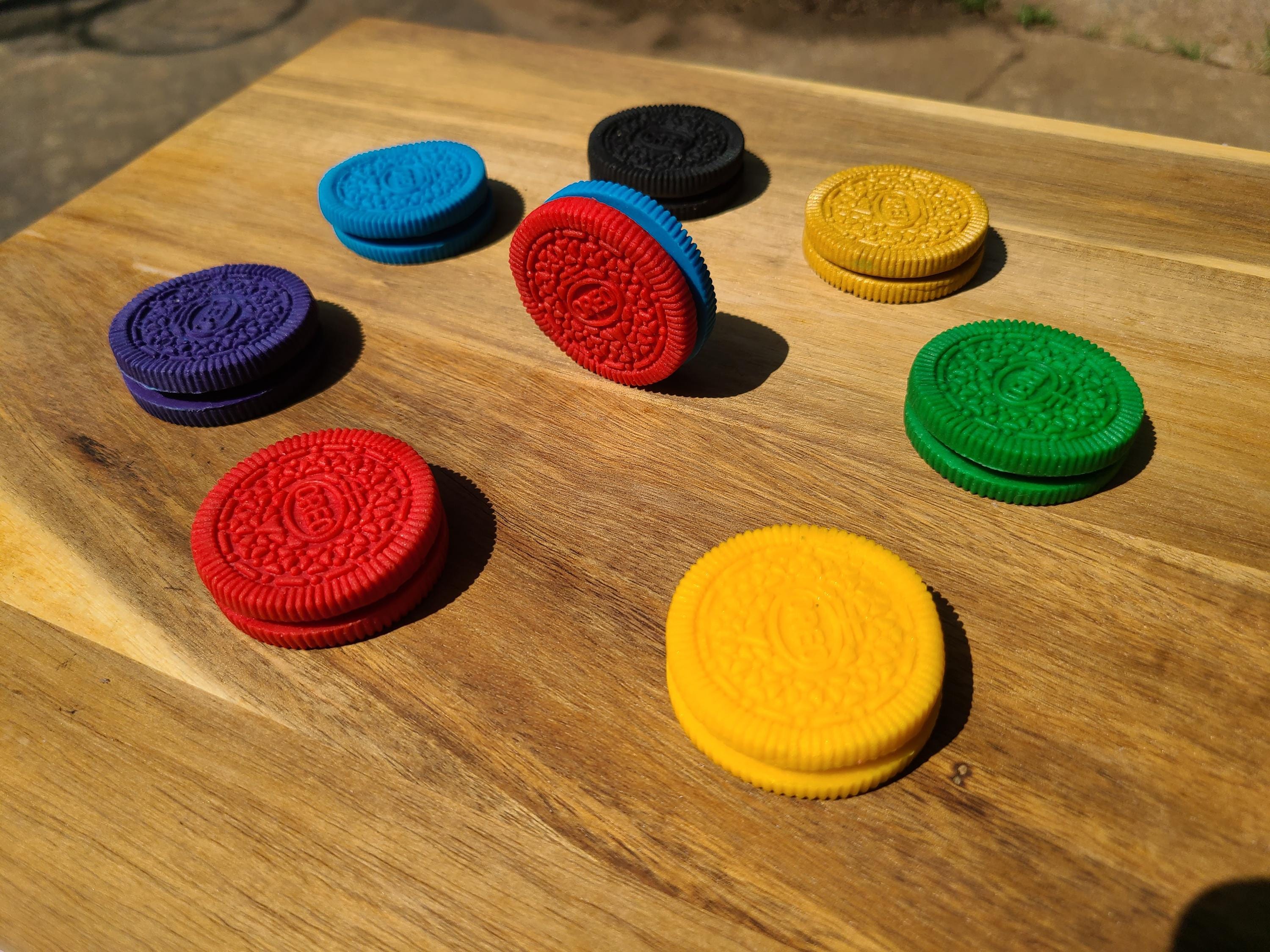 Handgemachte Fondant Oreo Cupcake und Kuchen Dekorationen! 4 von Juli Dekorationen | Party-Ideen