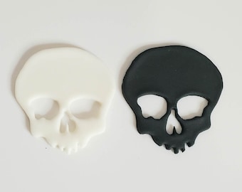 Handgemachte Fondant Skull/Cupcake Dekoration