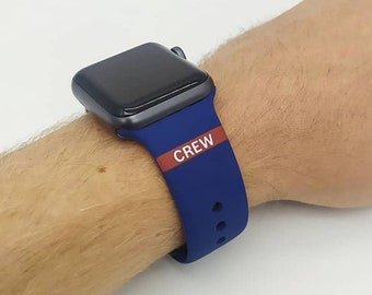 Luftfahrt Armband für Apple Watch 38-40 mm, 42-44 mm, Geschenk für Piloten, bestes Geschenk für Aviolover, Crew Shop, Crew Geschenk, Strap
