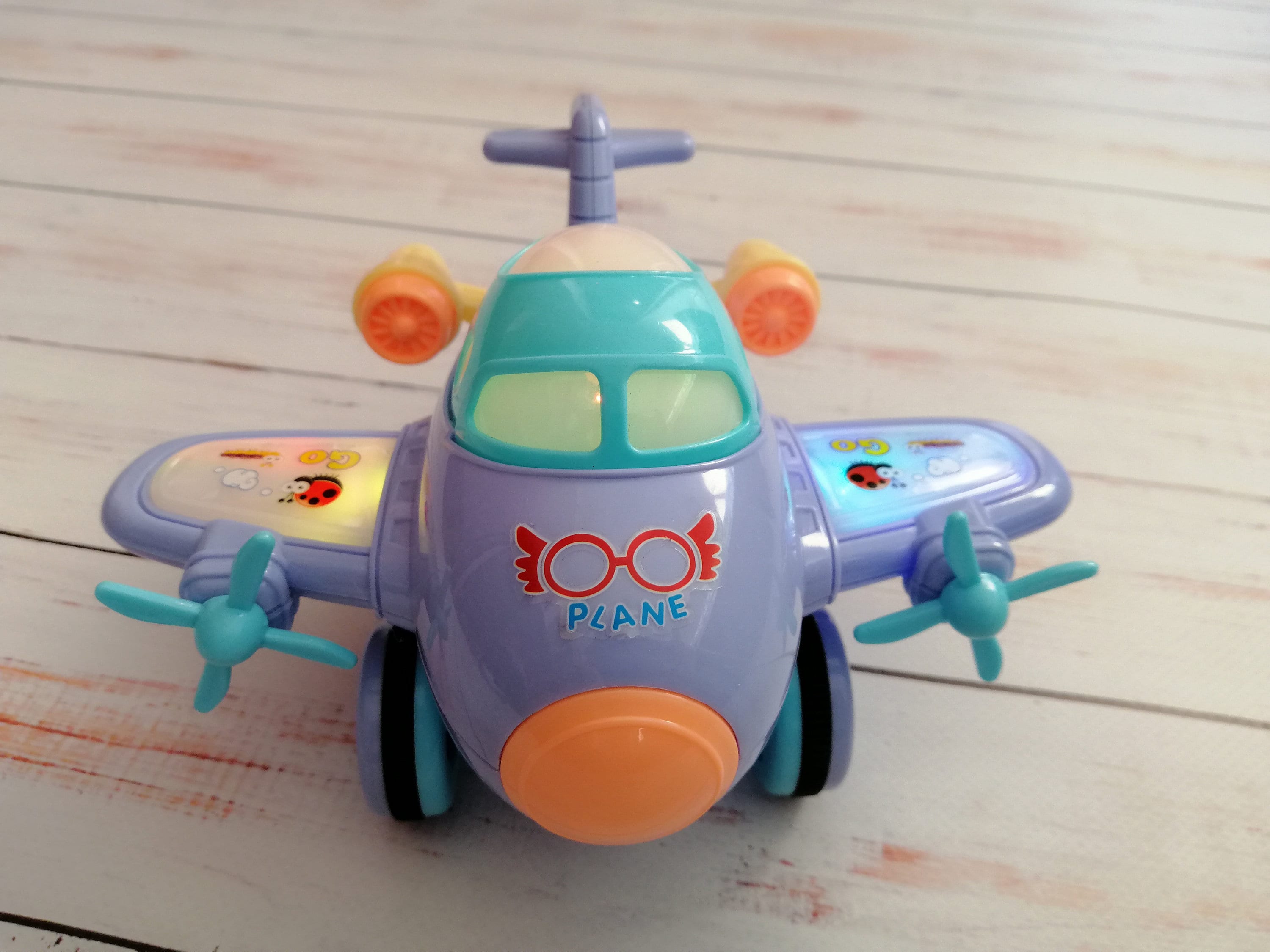 Toy Airplane. Toy for Boy. Airplane With Light. Etsy