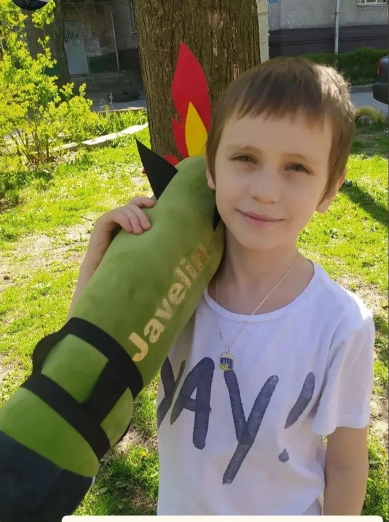 Soft Toys. Antitank Missile System Javelin. Stop War in Ukraine. Etsy