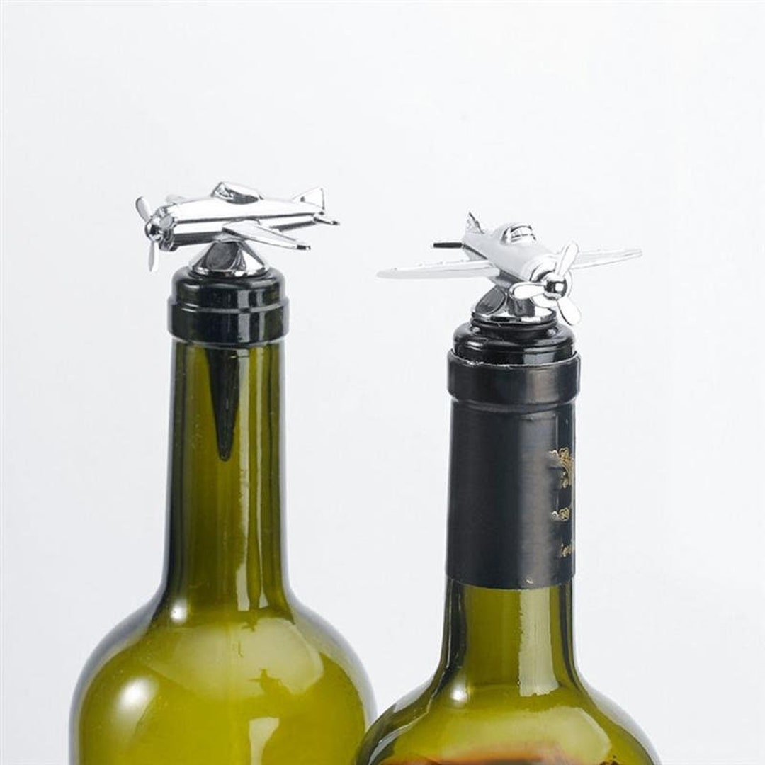 Airplane Bottle Stopper. Airplane Wine Stopper. Plane Bottle Stoper