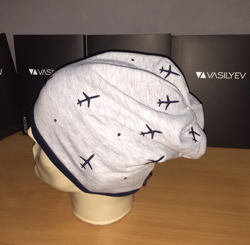 Hat for flight attendant Headwear with aircraft Hat with embroidery plane Hat for pilot Unisex hat Hat with two colours