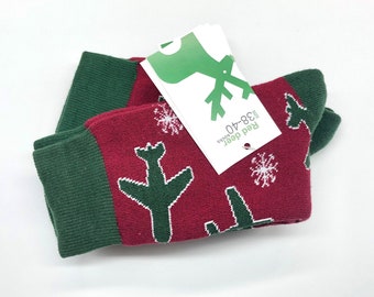 Christmas socks,New years socks,Christmas snowflakes,Funny socks,Socks for flight attendants,Socks for pilot,Gift for pilot, Best Pilot Gift