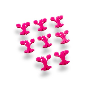 Cheerleader with Pom-poms acrylic cabochon (Fits 2mm post) (Shown in Hot Pink Solid)(You Pick Color) 8pcs Please see description for Details