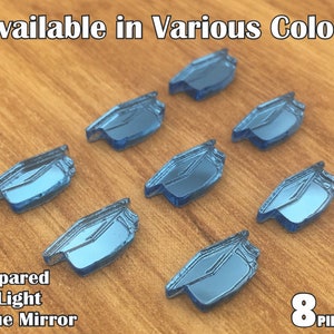 Personalize your Graduation Caps acrylic laser cut cabochon ( You Pick Color) 8 pcs / Lot Please See Description for Important Information